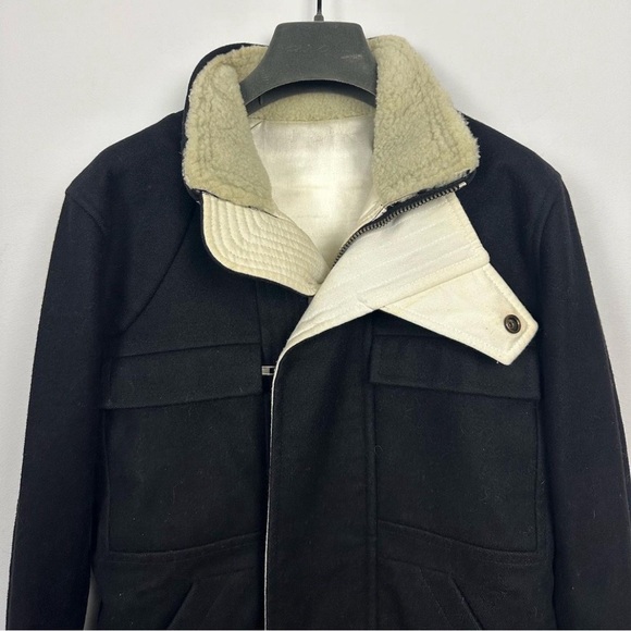 Rick Owens FW08 ‘STAG’ Shearling Wool Biker Jacket
Size: Men US S / EU44-46 / 1 - Picture 6 of 16